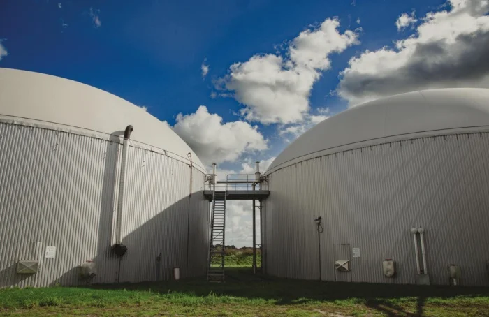Biogas-Fermenter