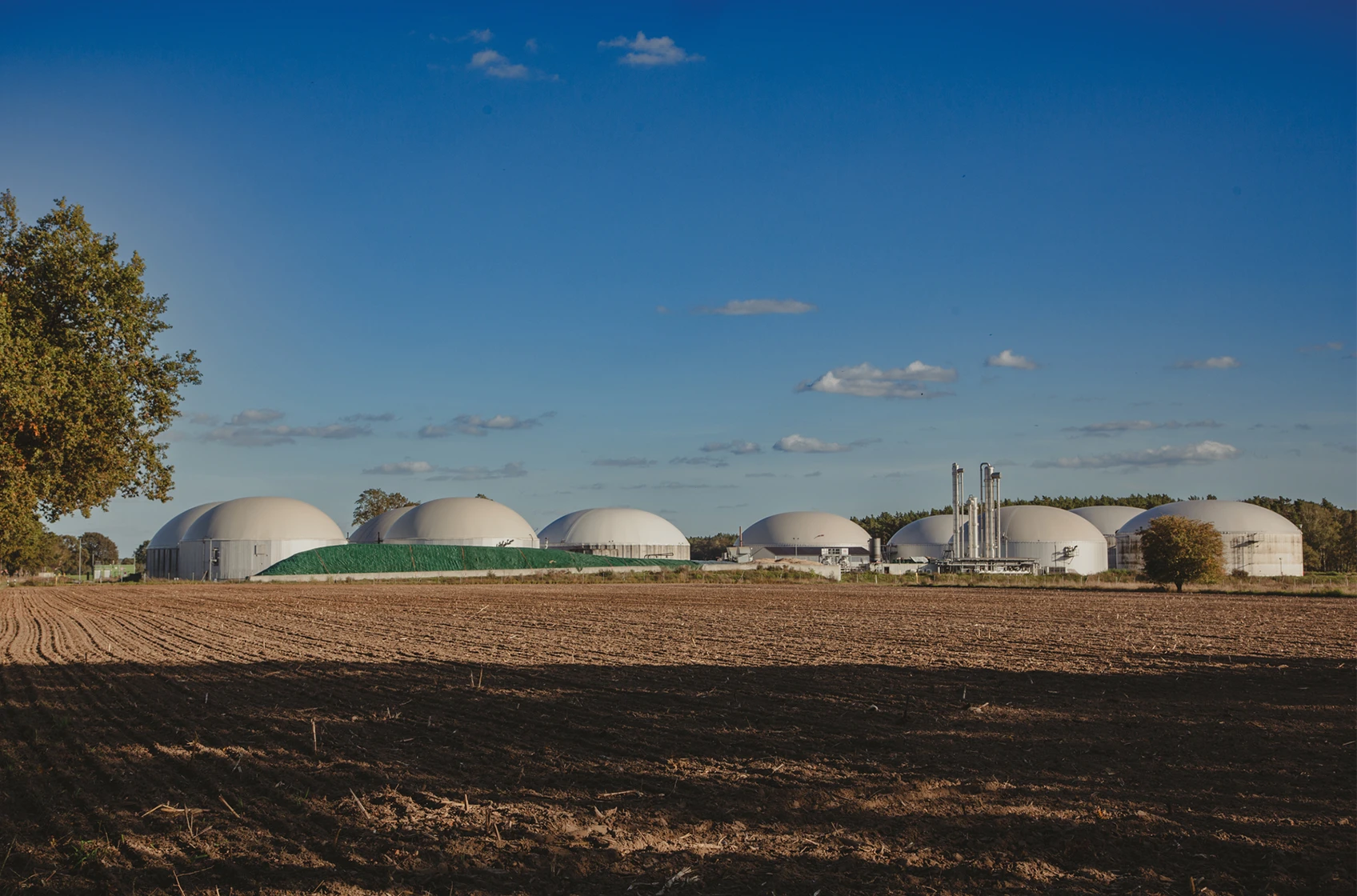 Biogasanlage mit Biomethanaufbereitung